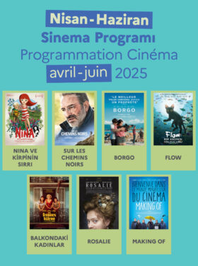 2025 NİSAN-HAZİRAN SİNEMA PROGRAMI